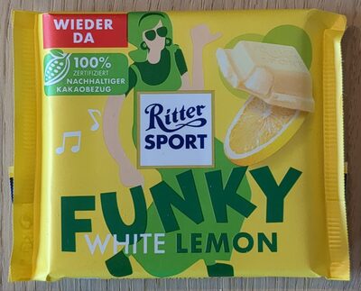 Ritter Sport White Lemon