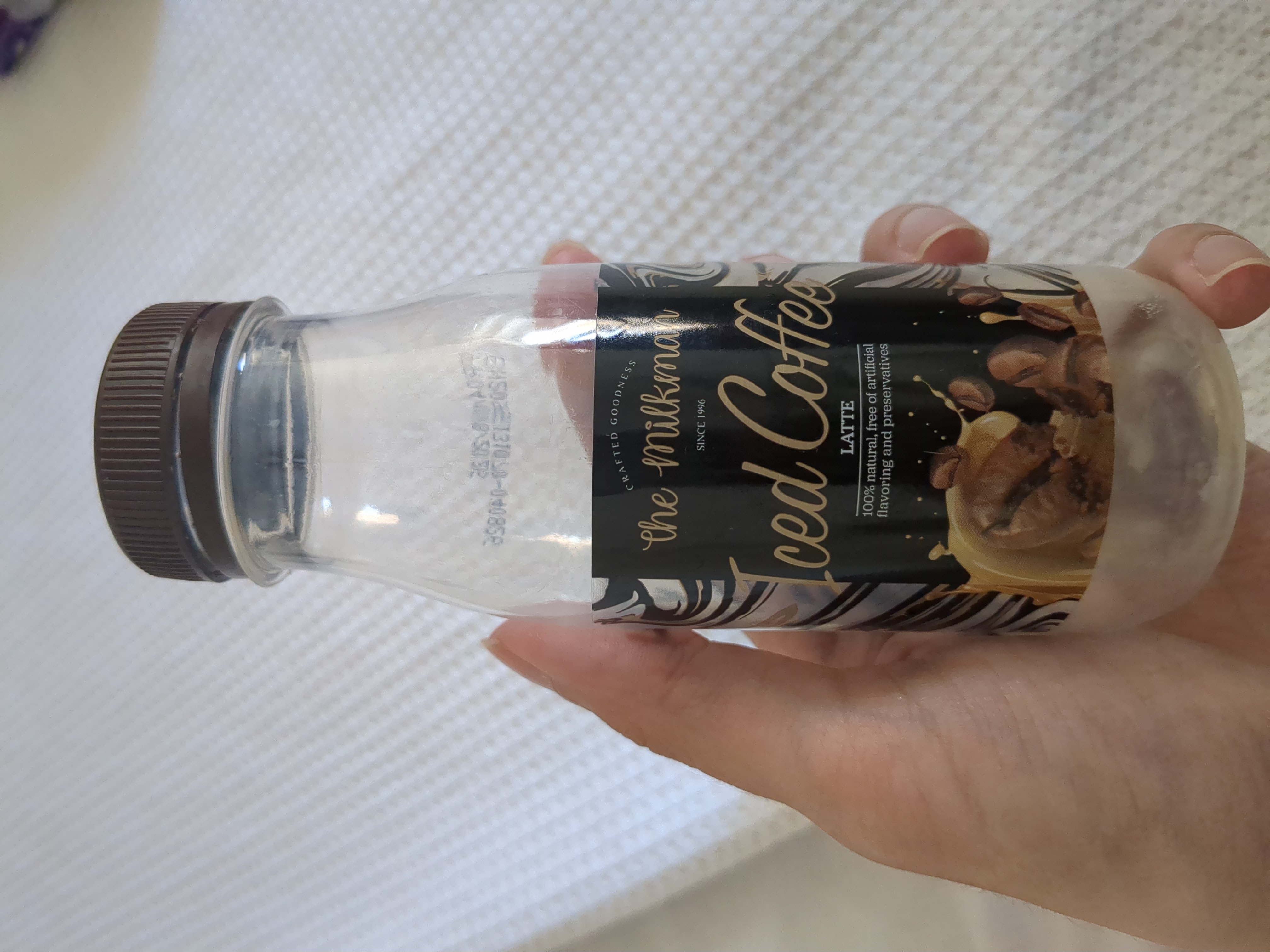 The milk man iced coffee latte